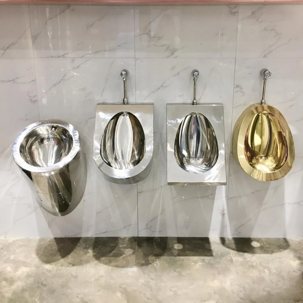 
Stainless Steel Wall Mounted Sensor Urinal Waterless 