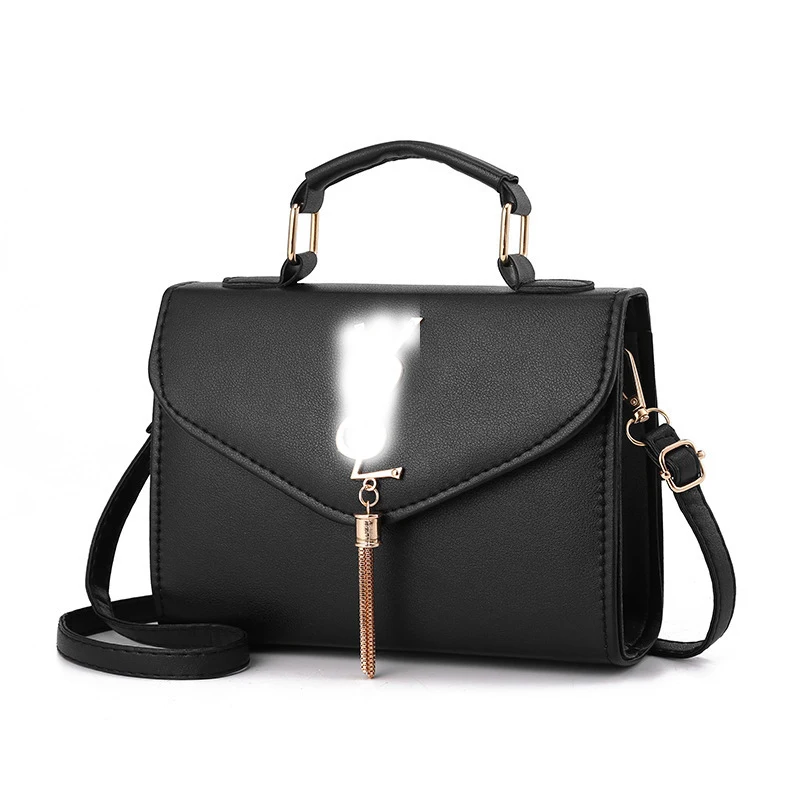 

2021 NEW Wholesale Fashion Trends Woman Embroidery Messenger bags women handbags ladies shoulder, Brown,black,dark brown