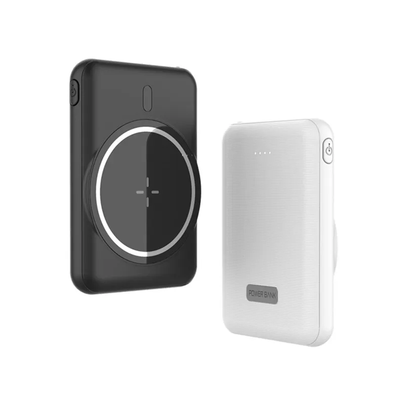

Magnetic power bank wireless charger powerbank 5000mah wireless 15w mini Magnetic portable charger wireless power bank