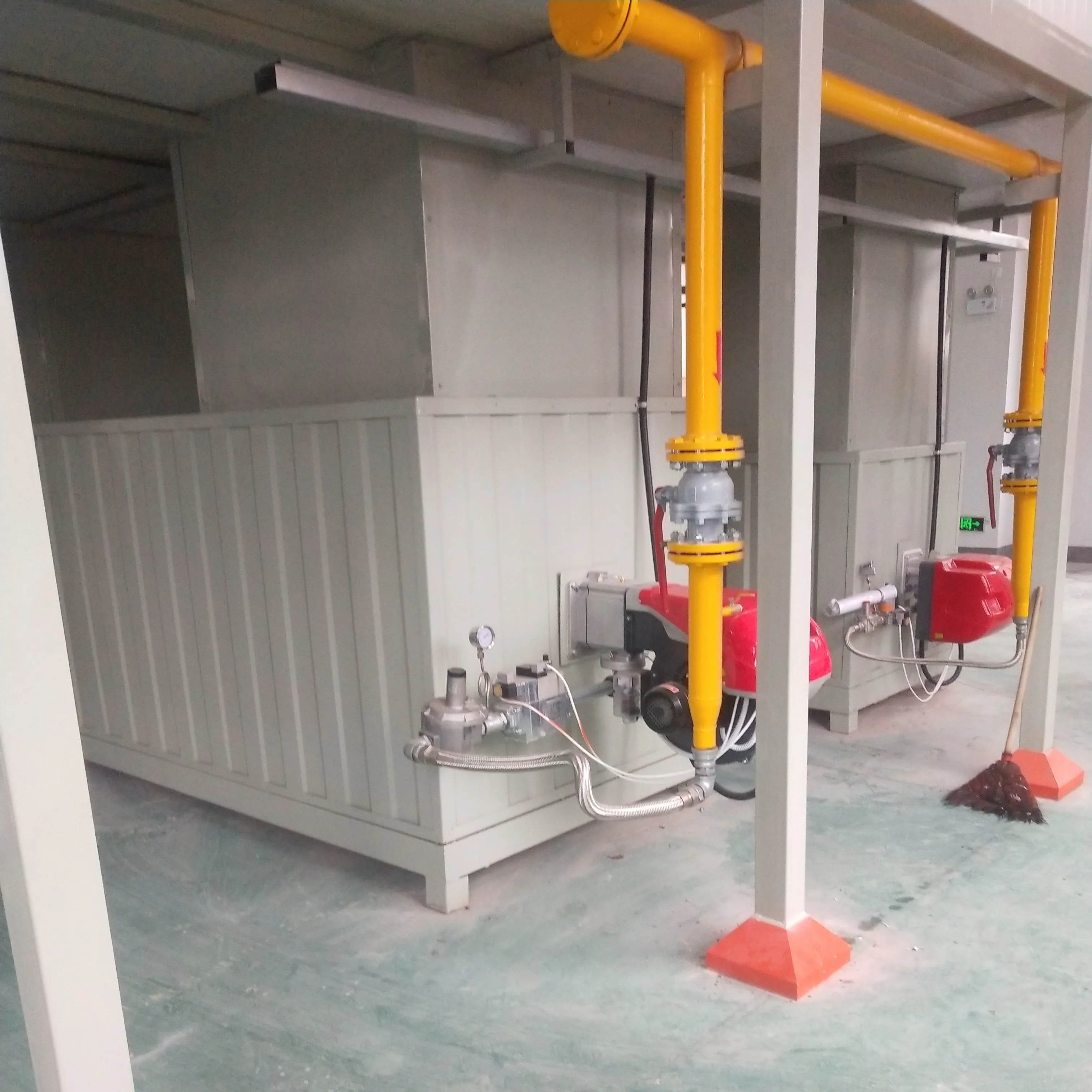 
Production line for bridge powder powder spray painting equipment 