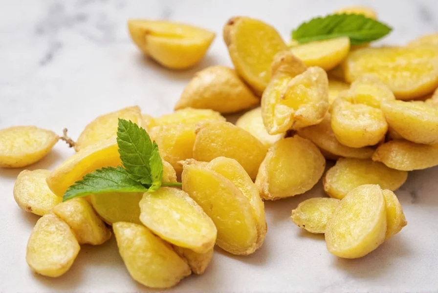 Comparison of fresh ginger alternatives including galangal, turmeric, and cardamom
