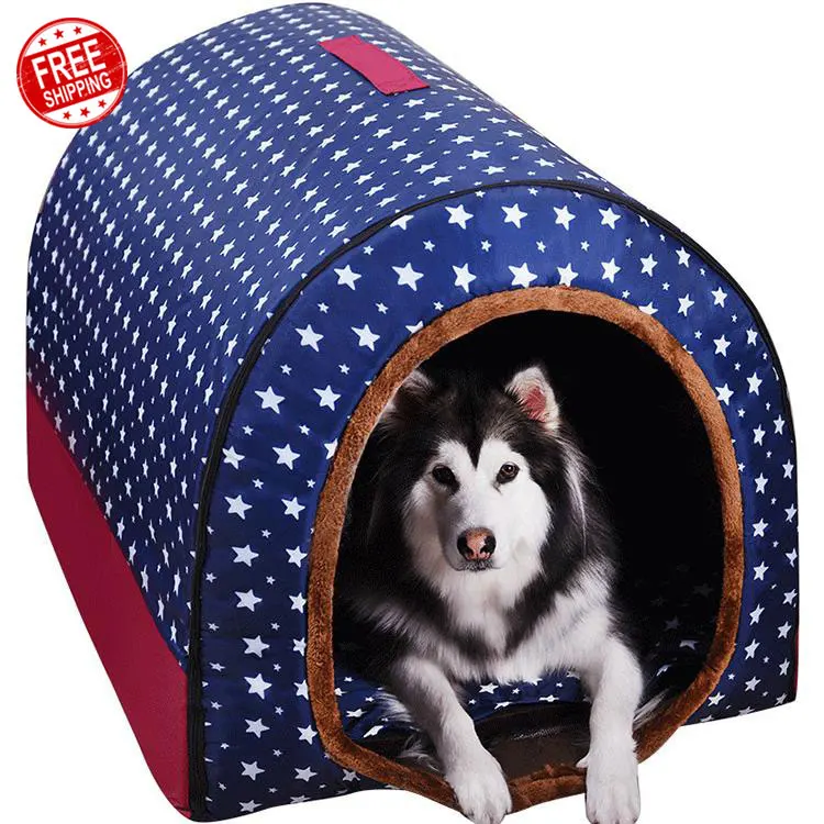 

Suppliers Pet Shop Pet House Dog Indoor, Blue/brown/grey