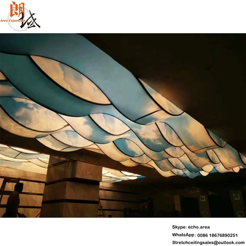 Fireproof Curved Suspended Ceiling For Balcony False Ceiling