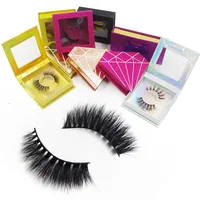 

High Quality wholesale Eyelashes Private Label Mink Lashes Packaging 3D Mink Eyelash