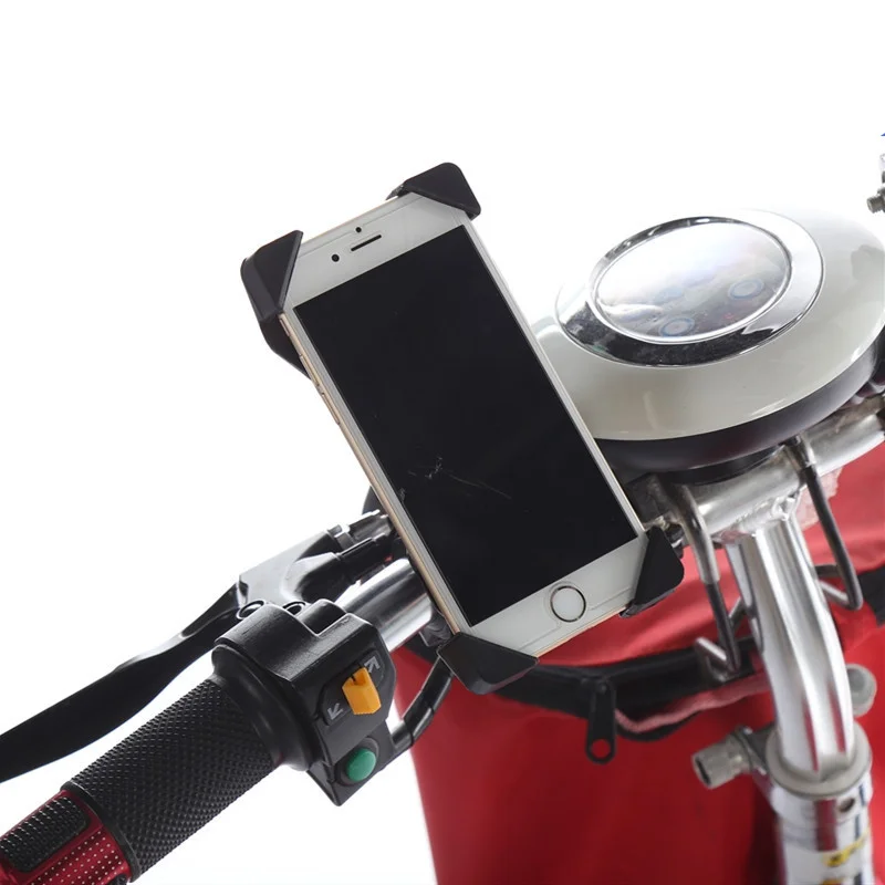 

bicycle accessories portable and protective Bicycle bicyle phone mount phone holder for bike cycling, Black