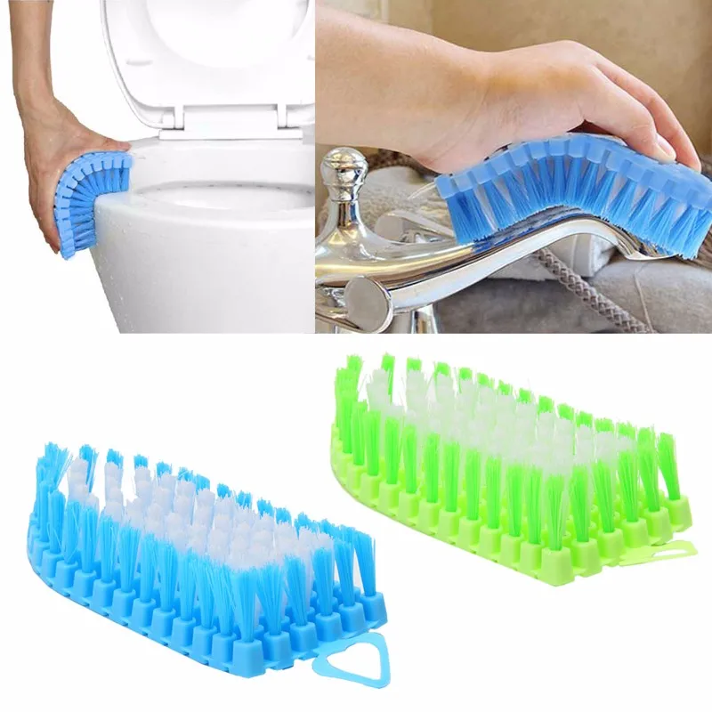 

Factory Wholesale 360 Flexible Sink Bathroom Toilet Cleaning Brush M0285, Blue