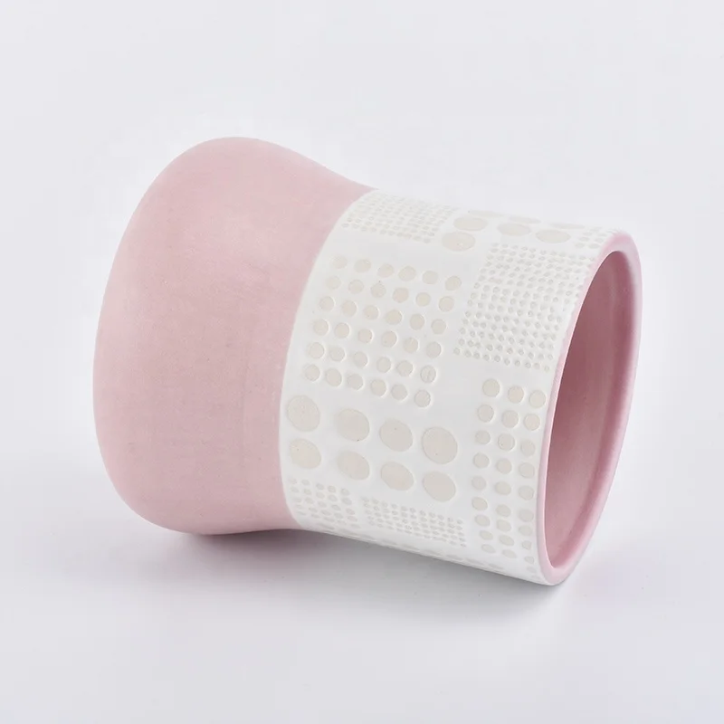 Matte empty candle jars for luxury candle making