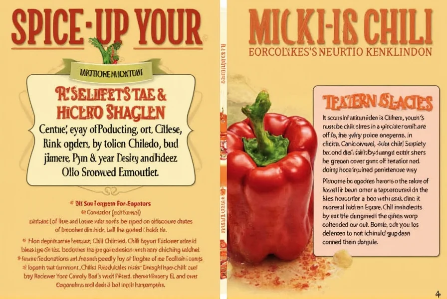 Chili Ingredients on a Table