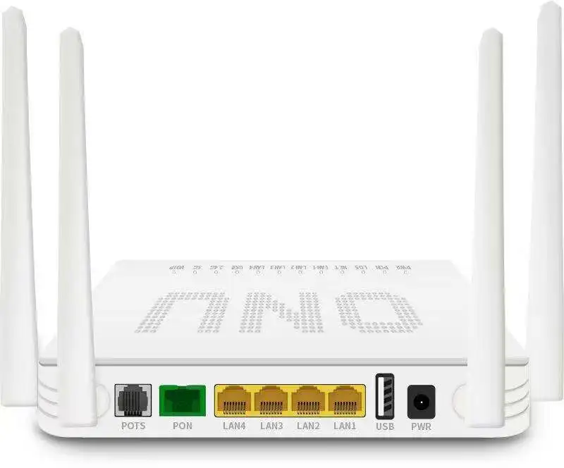 

HSGQ-X411DW ONU Optical Fiber Huaweii EG8145V5 4GE+1VOIP 2.4G/5G WiFi AC Dual Band Gepon Xpon Ont