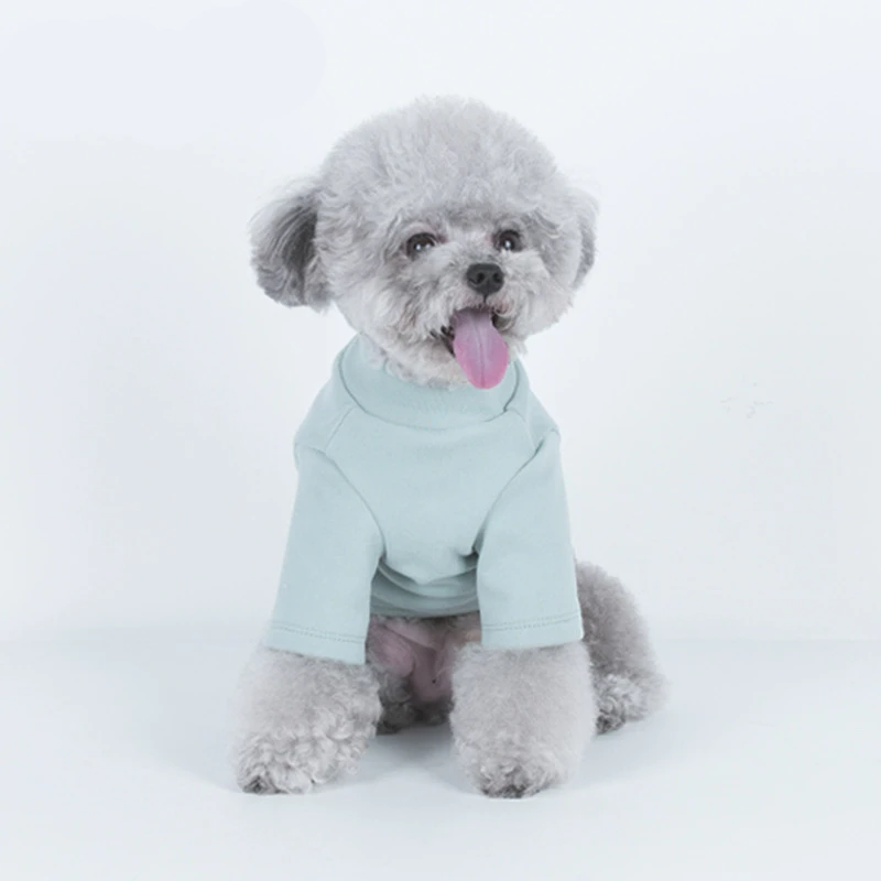 

Custom Wholesale Pet Apparel Comfortable Classic Wink Dog Bottoming Shirt, 5 colors
