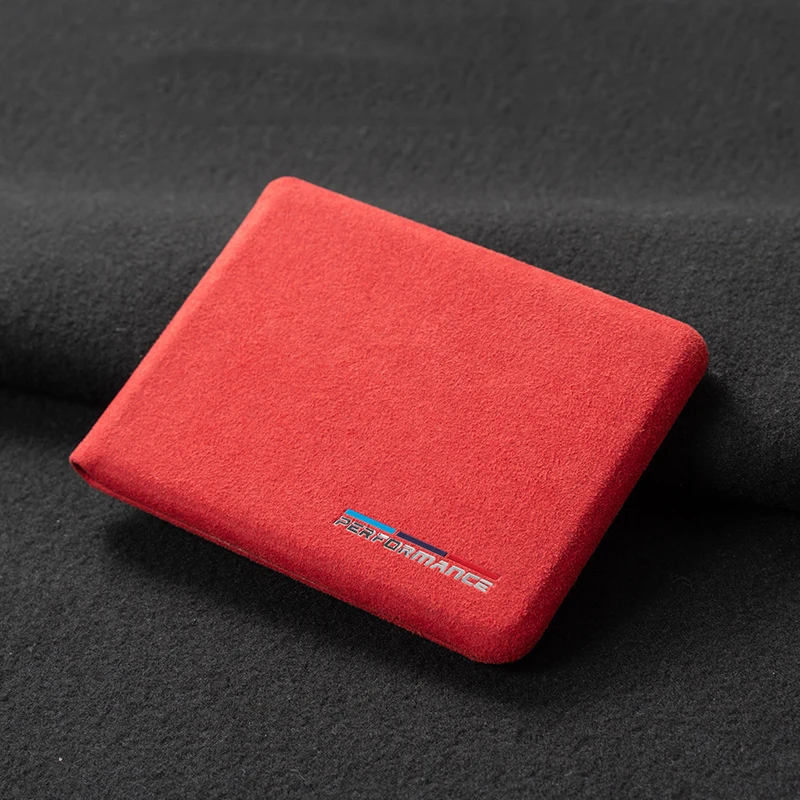

Made In China Superior Quality Driver's License Suede Card Holder Card Clip, Black,brown,red,grey