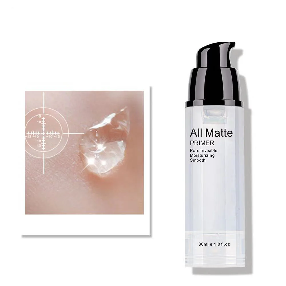 

OEM Private Label Transparent Cream All Matte Primer Moisturizing Face Primer Makeup, As pic