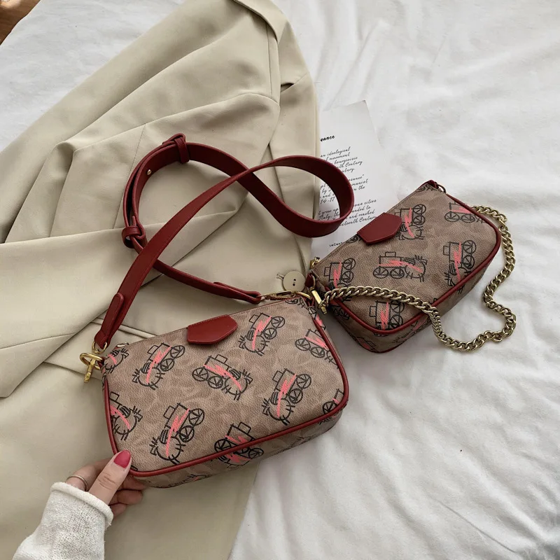 

Top sale ladies shoulder bag and white shoulder bag for girls chain women handbags