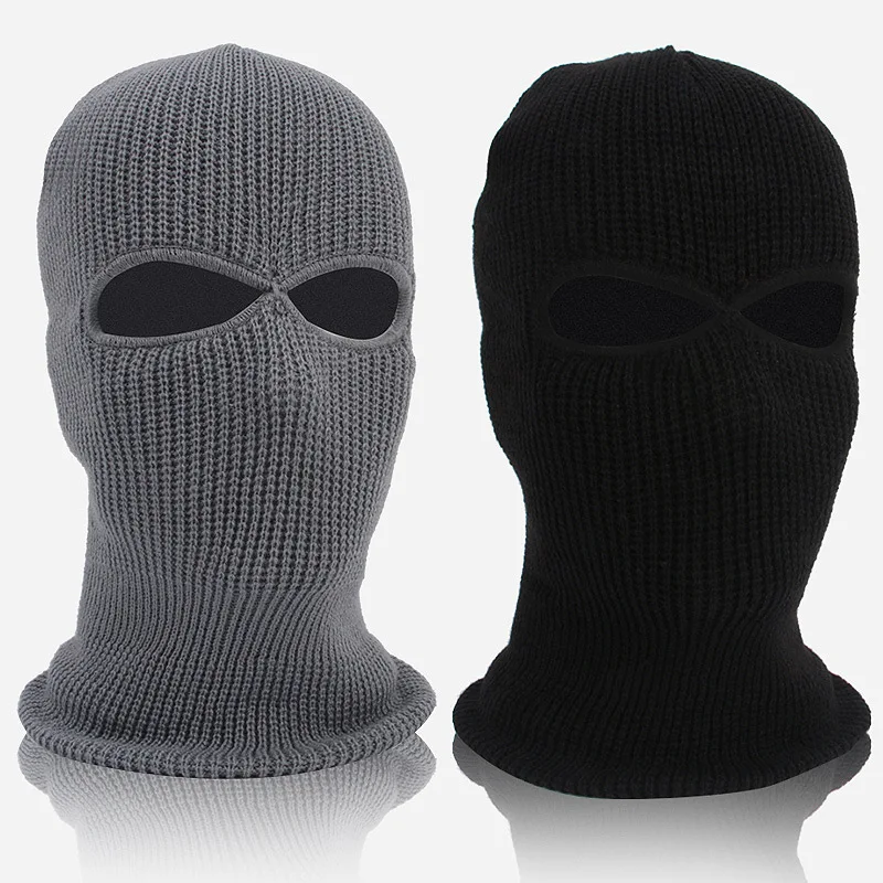 Download Stock 3 Three Hole Balaclava Winter Face Mask / Biker Mask ...