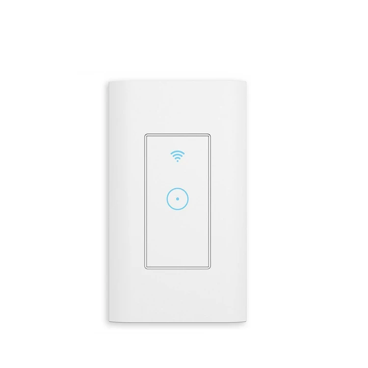 

Smart WiFi Switch for Lights in-Wall 2.4Ghz 1 Way Compatible with Alexa Google Home No Hub Required