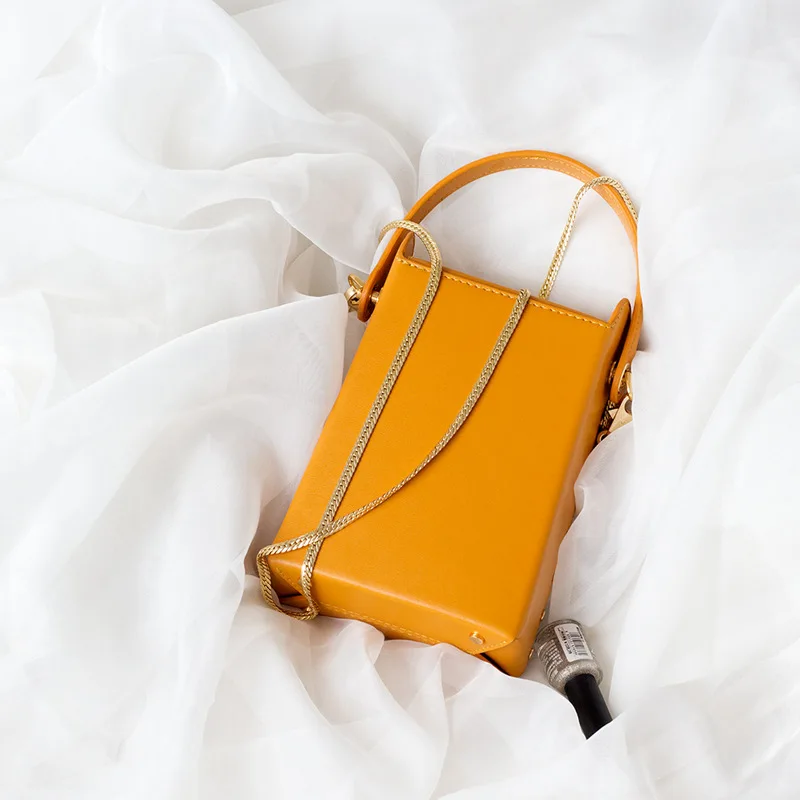 

Guangzhou Square Box bags Cross Body Lady Female Hand Bag leather Evening bag