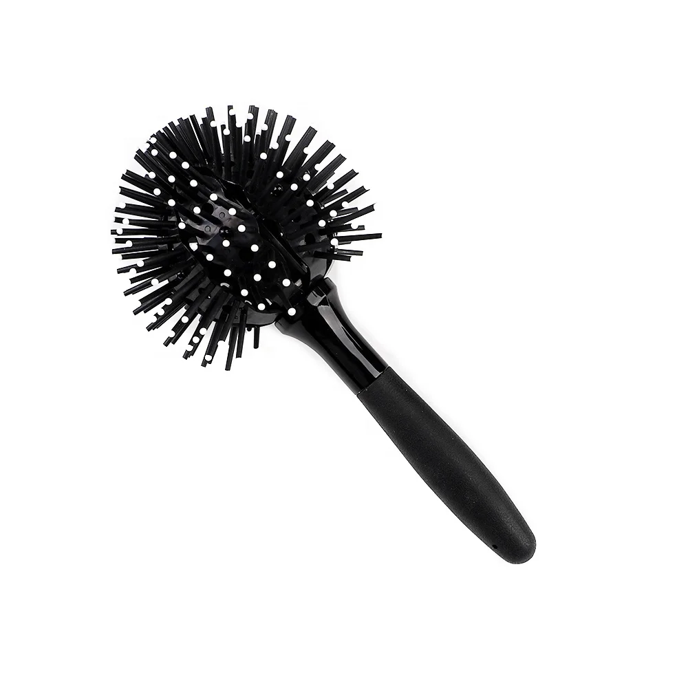 3d Round Hair Extension Brushes Comb Salon Styling Magic Detangling Hair Brush Buy Detangling