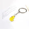 Wedding Original New Yellow Ducks Key Chain Women Keychain Llaveros Mujer Key Ring