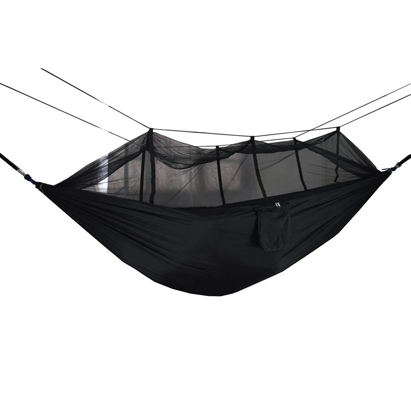 

Nylon Portable 2 Person Portable Outdoor Parachute Camping Nylon Tent Hammock With Mosquito Ne, Customized color