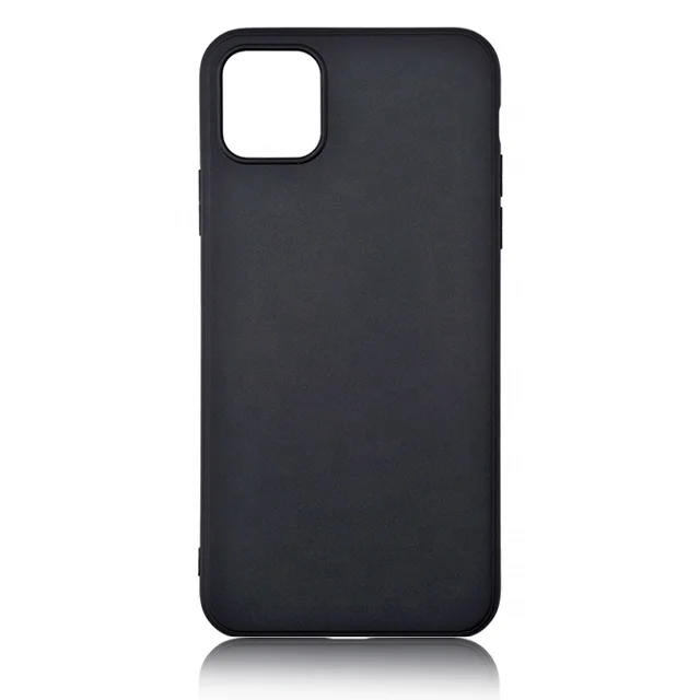 

For iphone 11 5.8 inch smart phone case matt black back cover tpu material eco-friendly phone case