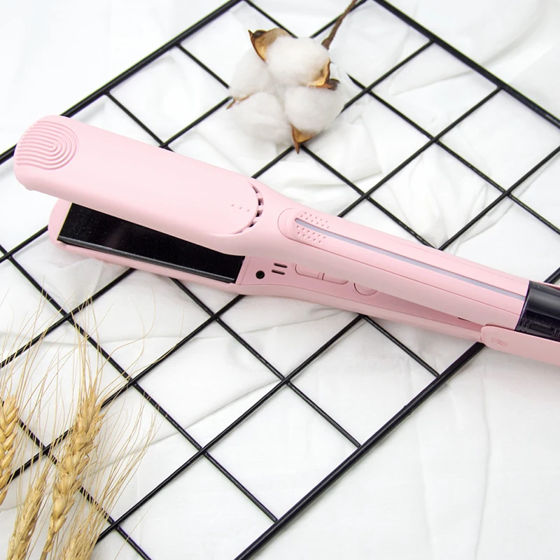 

Flat Iron Titanium Private Gift Box Hair Straightening Straightener Ceramic Customize 1.25 Inch Infrared Hair Straighteners