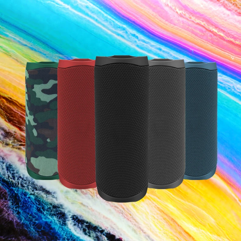 

Original Flip 5 Latest Kaleidoscoped Portable Bt3.0 Speaker Flip5 Mini Waterproof Wireless Bt Bass Outdoor Speaker