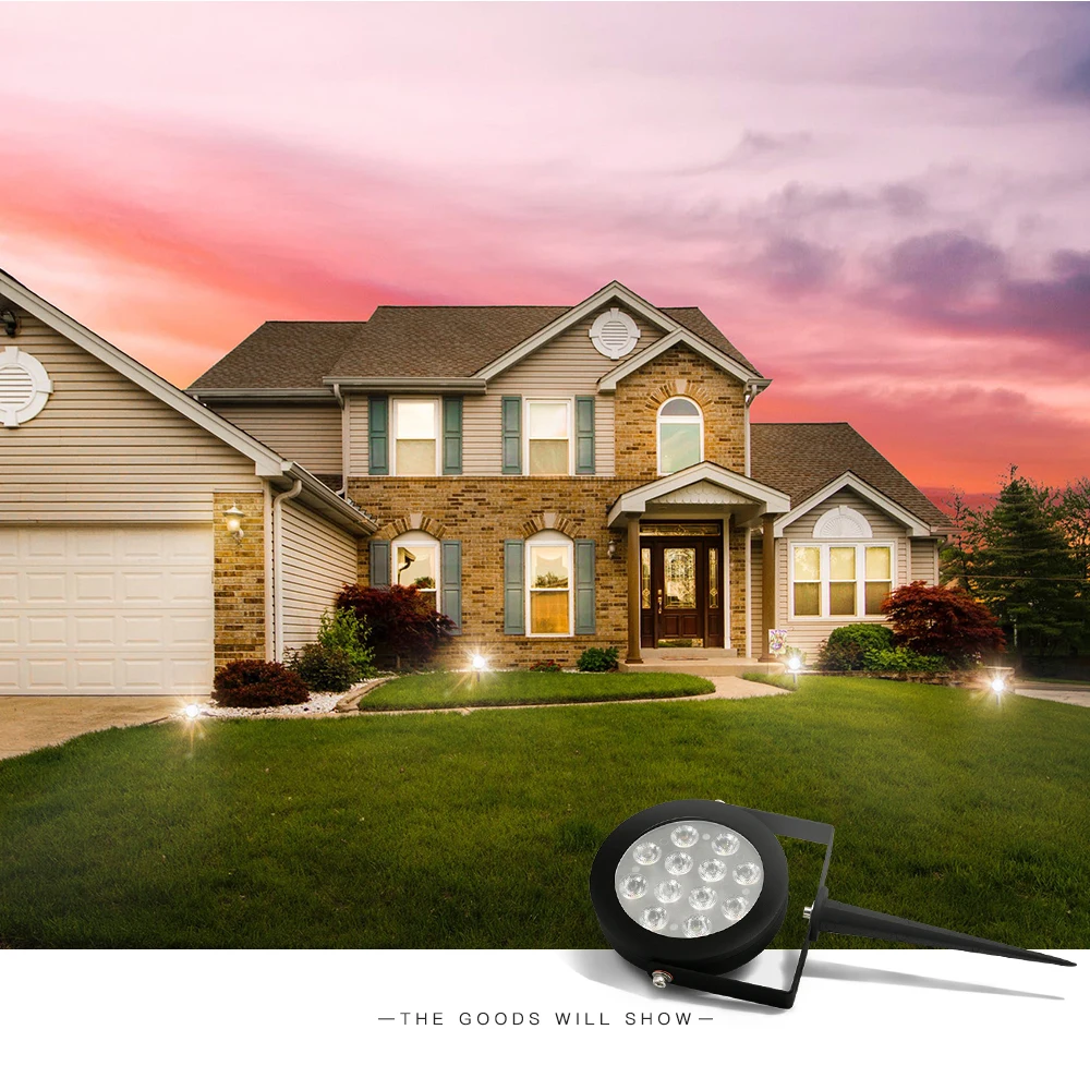 0 led景观照明gledoto led泛光灯可调光