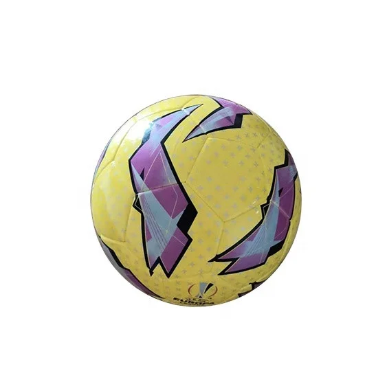 

Professional Size  TPU Leather Soccer Balls Match Football Thermal Bonded Ball for Training