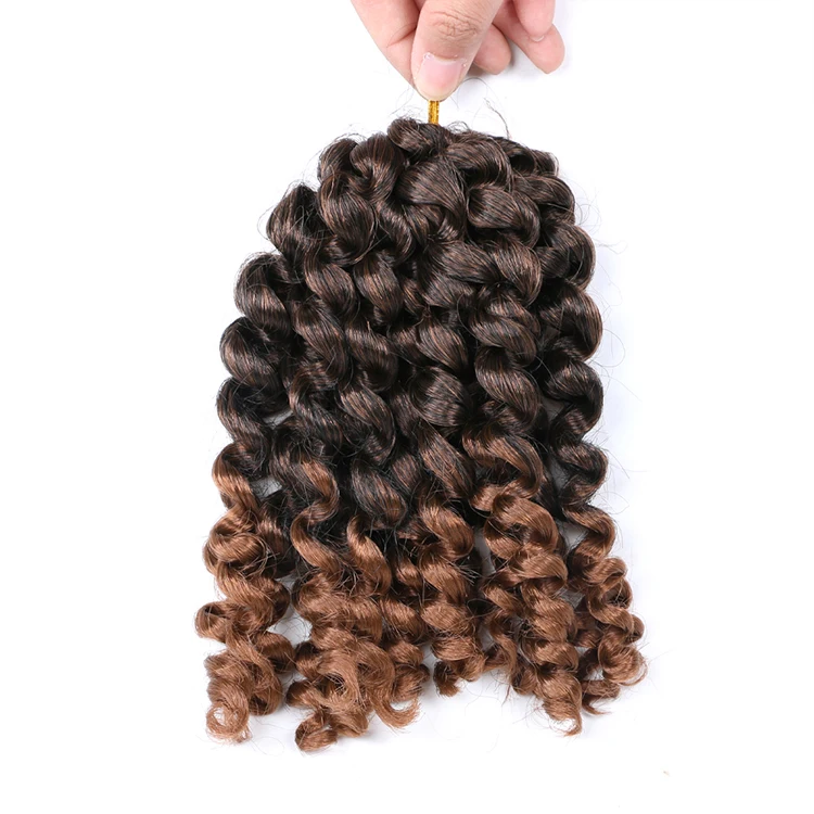 

Wholesale Cheap Price Synthetic Wand Curl Hairstyle Curly Crochet Braiding Hair Extensions With Curly Hair