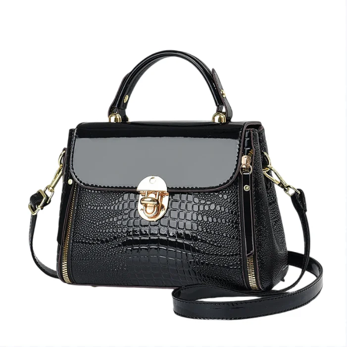 Western New Crocodile Pattern High-Capacity Fashion Trend Luxury Handbags Shoulder Bag Women's Messenger Bags