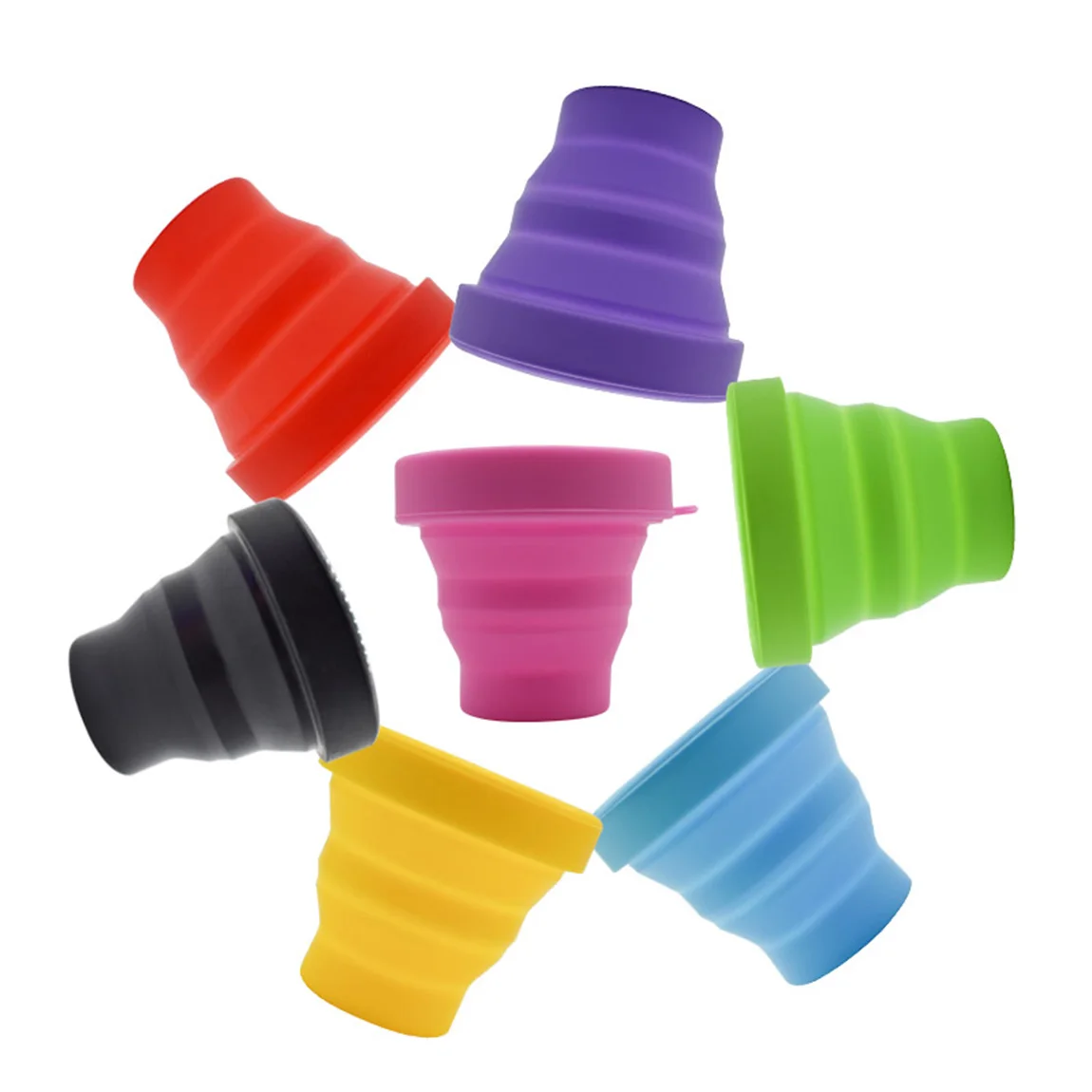 

Portable Foldable Sterilizer Collapsible Cup Menstrual Cup Sterilizer Cup With Lids, Blue/black/pink/purple/red/yellow/green/tiffany green/cusomizable