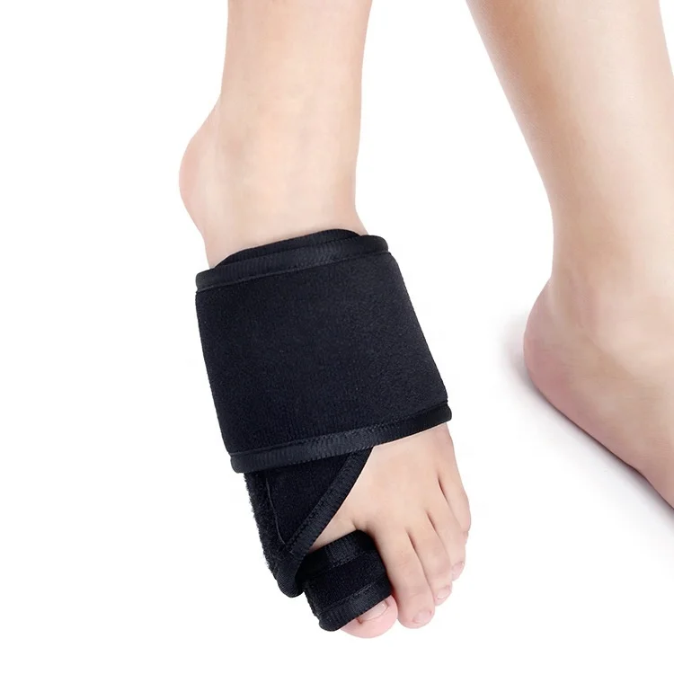 

orthopedic belt to correct thumb valgus toe orthotics JZD-018, Black toe orthosis