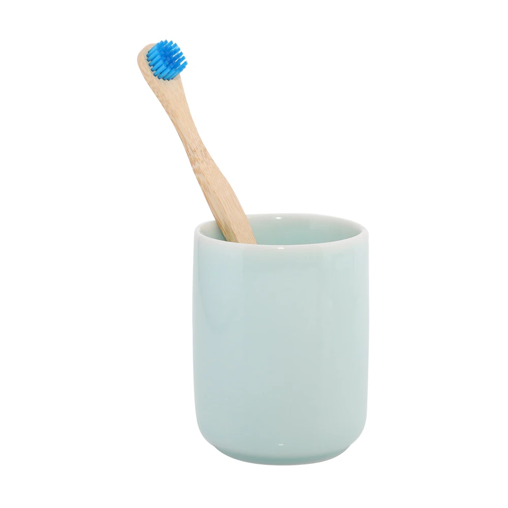

100% organic biodegradable portable mini baby bamboo toothbrush with Custom Logo