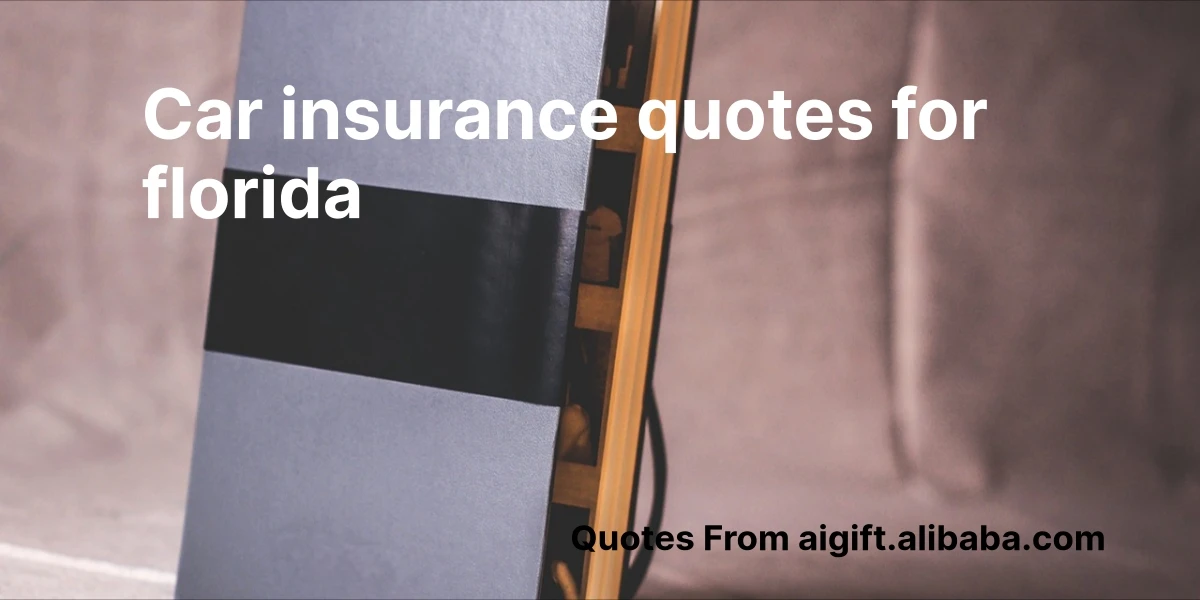 car insurance quotes for florida