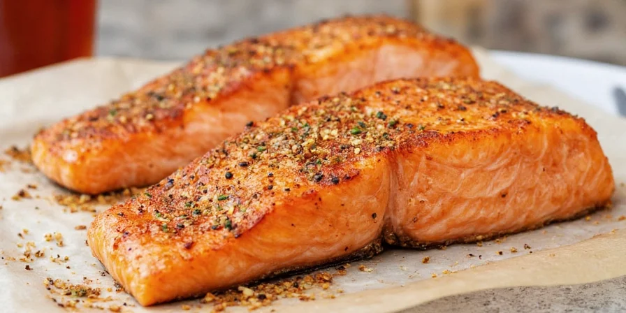 Table comparing different seasoning rubs