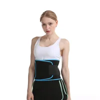 

Sports Sweat Waist Trimmer Belt Back Support Slimming Band Waist Support