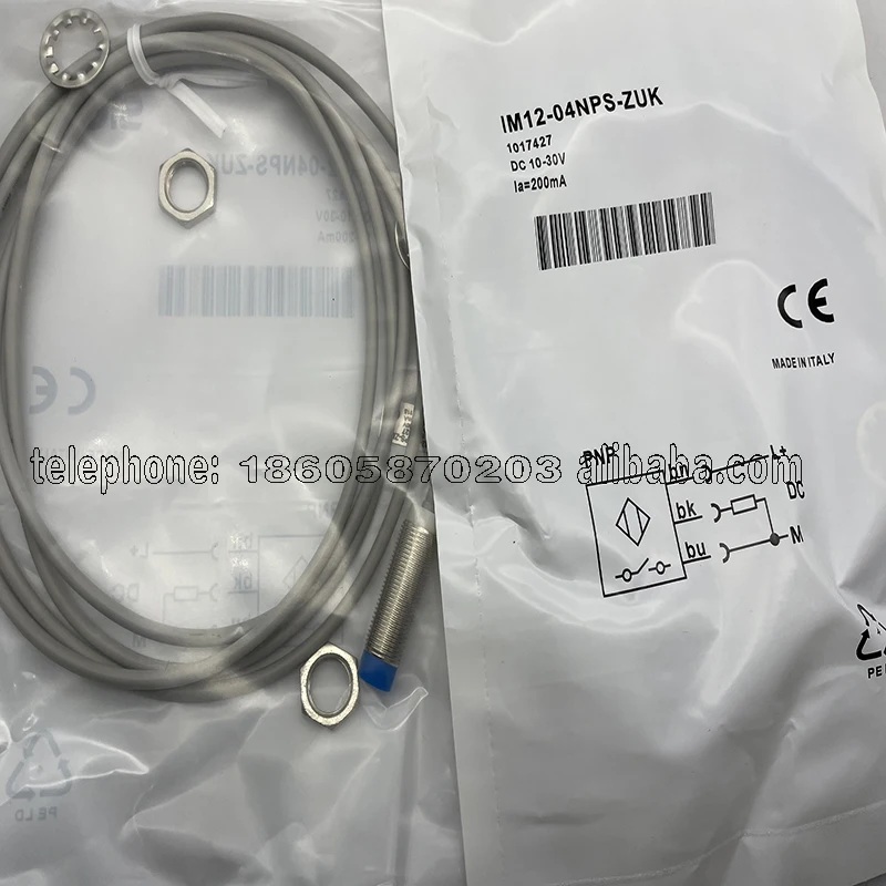 

Available in stock IM08-1B5NS-ZW1 IM08-1B5PS-ZW1 all-new inductive proximity switch