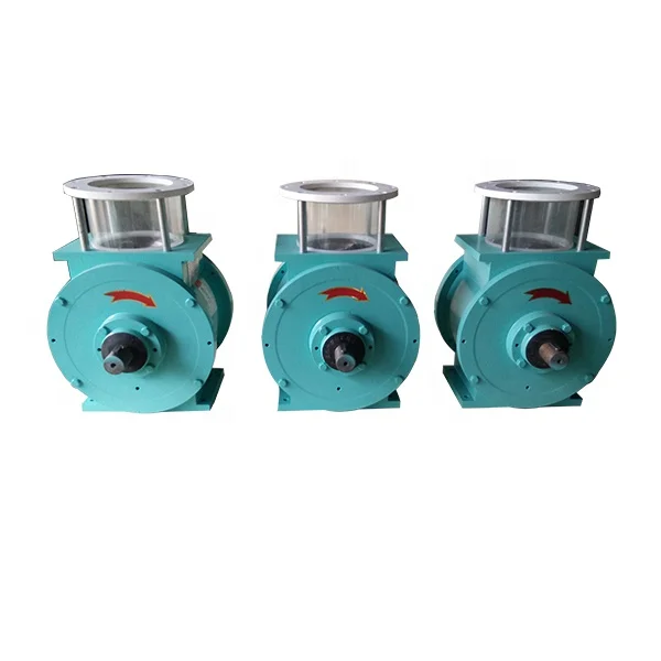 

DN200 Flow Through Rotary Airlock Valve For Maize Production Line