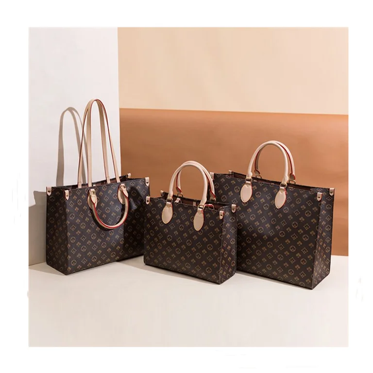 

large middle small  sizes Wholesale high quality luxury handbags for women designer handbags famous brands purses and handbags, Brown