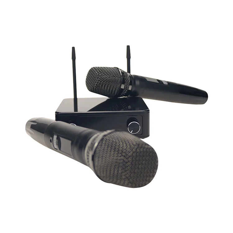 

Good Selling Digital Audio Dual Channels Mini Wireless Microphone