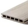 Outdoor waterproof non-slip wood plastic composite decking flooring around swimming pool