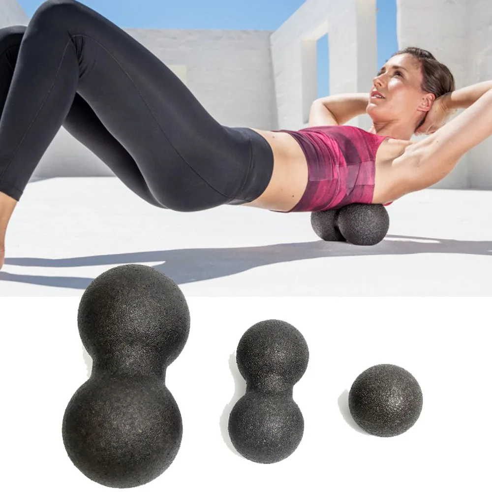 

Equipment Women Yoga Foam Set Block Peanut Massage Roller Ball Therapy Relax Exercise Fitness