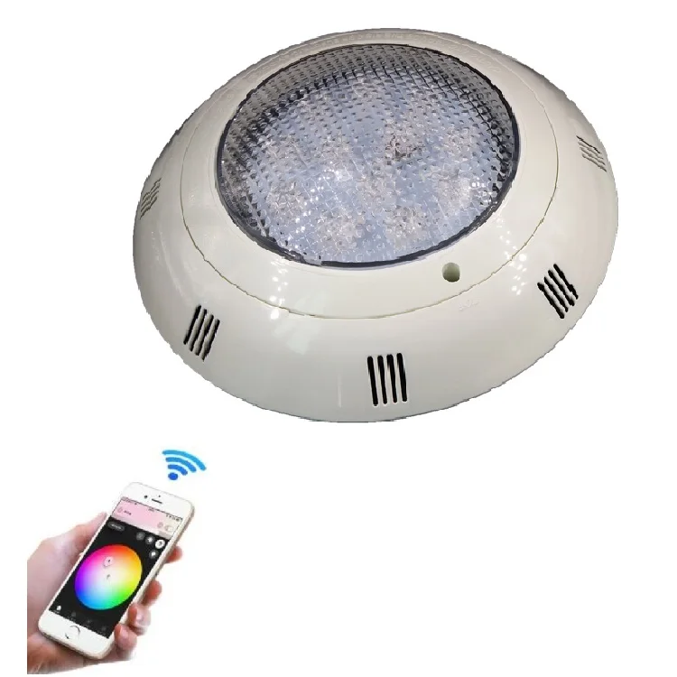 Phone control RGB led pool light 12v 35w ABS Par56 with cheap price