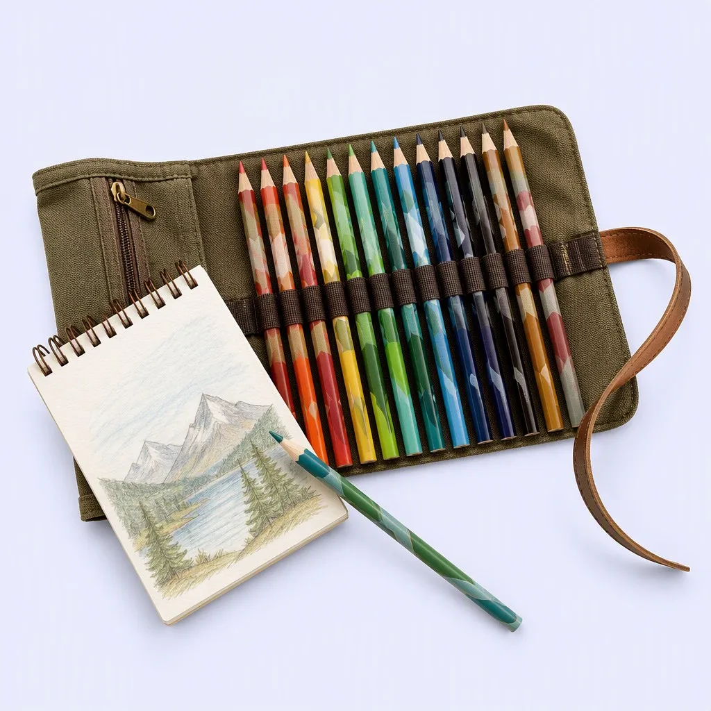 Canvas Roll-Up Case
