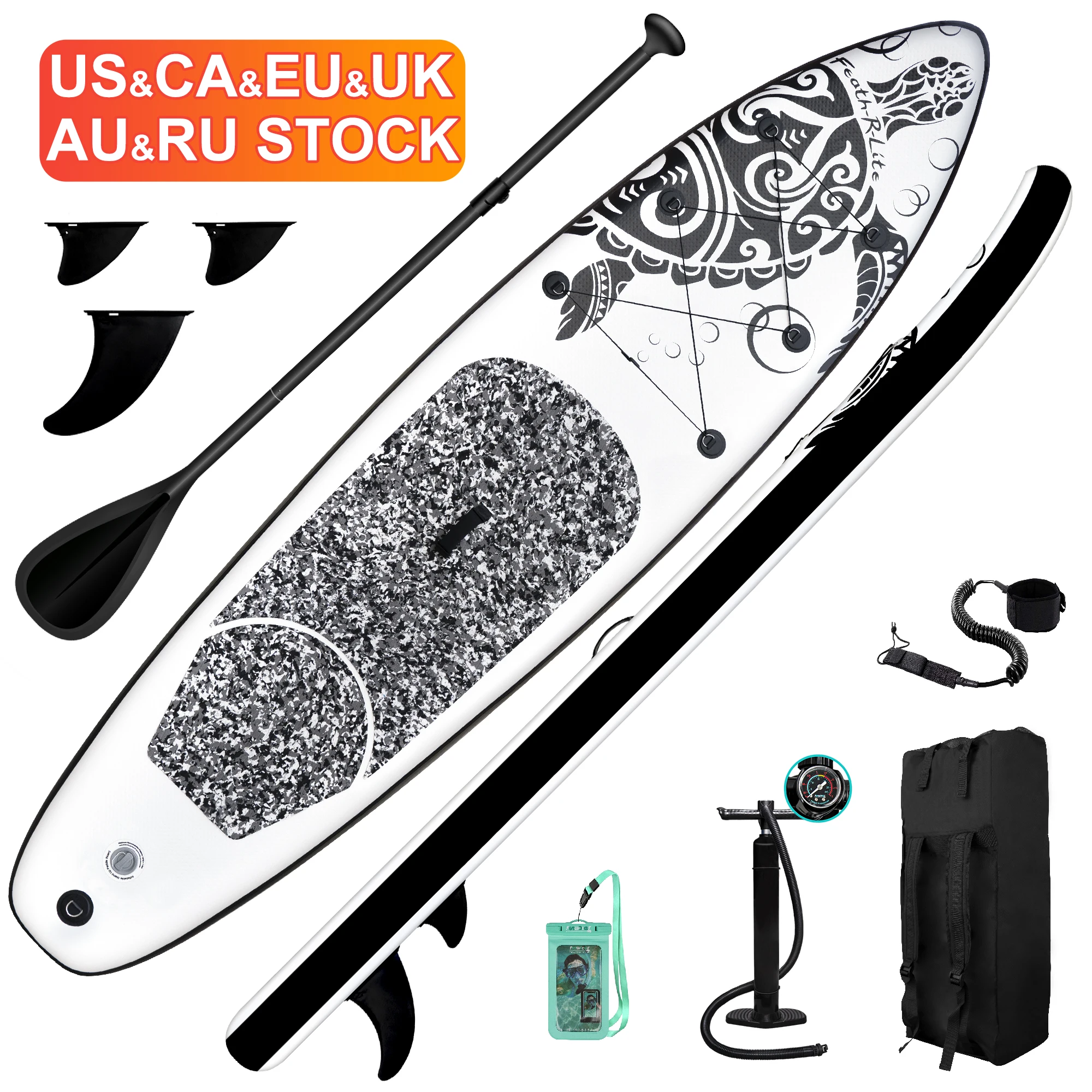 

FUNWATER Dropshipping Factory OEM inflatables sup board stand up paddle board buy surf table import surfboards from china