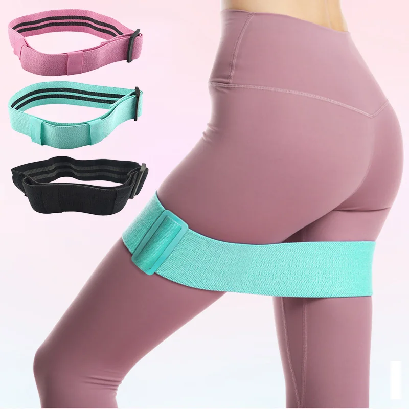 

Anti Slip Booty Hip Circle Resistance Bands Home Pilates Elastic Training Rubber Cotton Fitness Loop Workout Yoga Belt Exercise, Black,green,pink