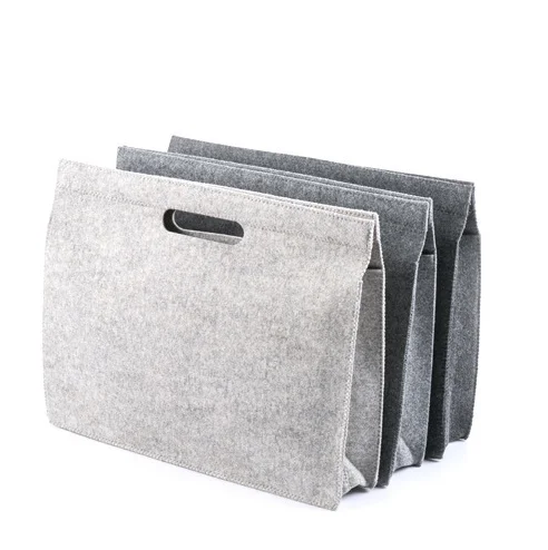 

Factory wholesale custom felt handbag organizer ladies handbag insert