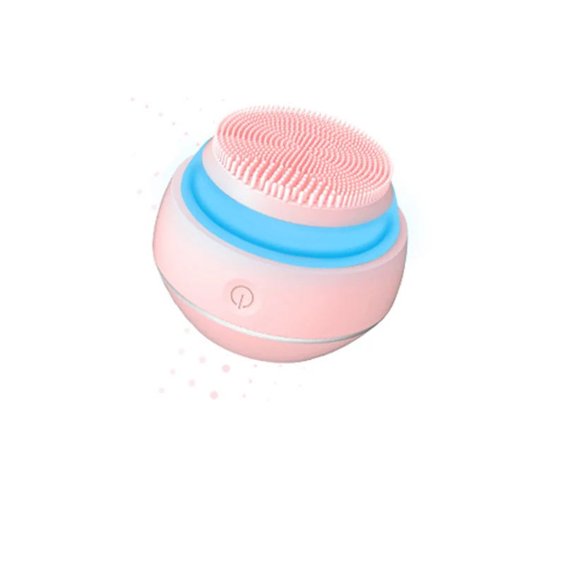 

Waterproof Smart Timer Egg Shape Sonic Vibrating Facial Cleansing Brush for Face Cleaning, Exfoliating and Massaging