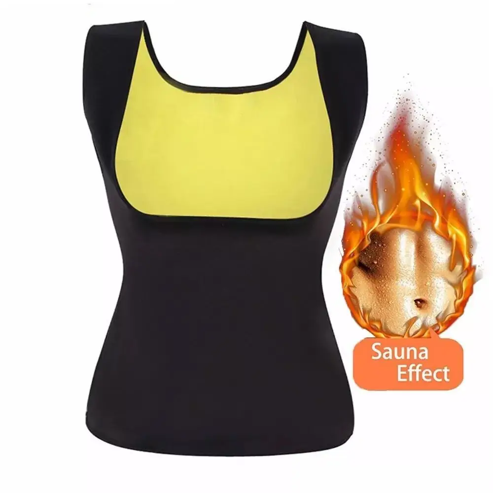 

Wholesale Trainning Wear Sweat Body Shaper Breast Yoga Corset Body Split Suit Sports Sculpting Vest Female