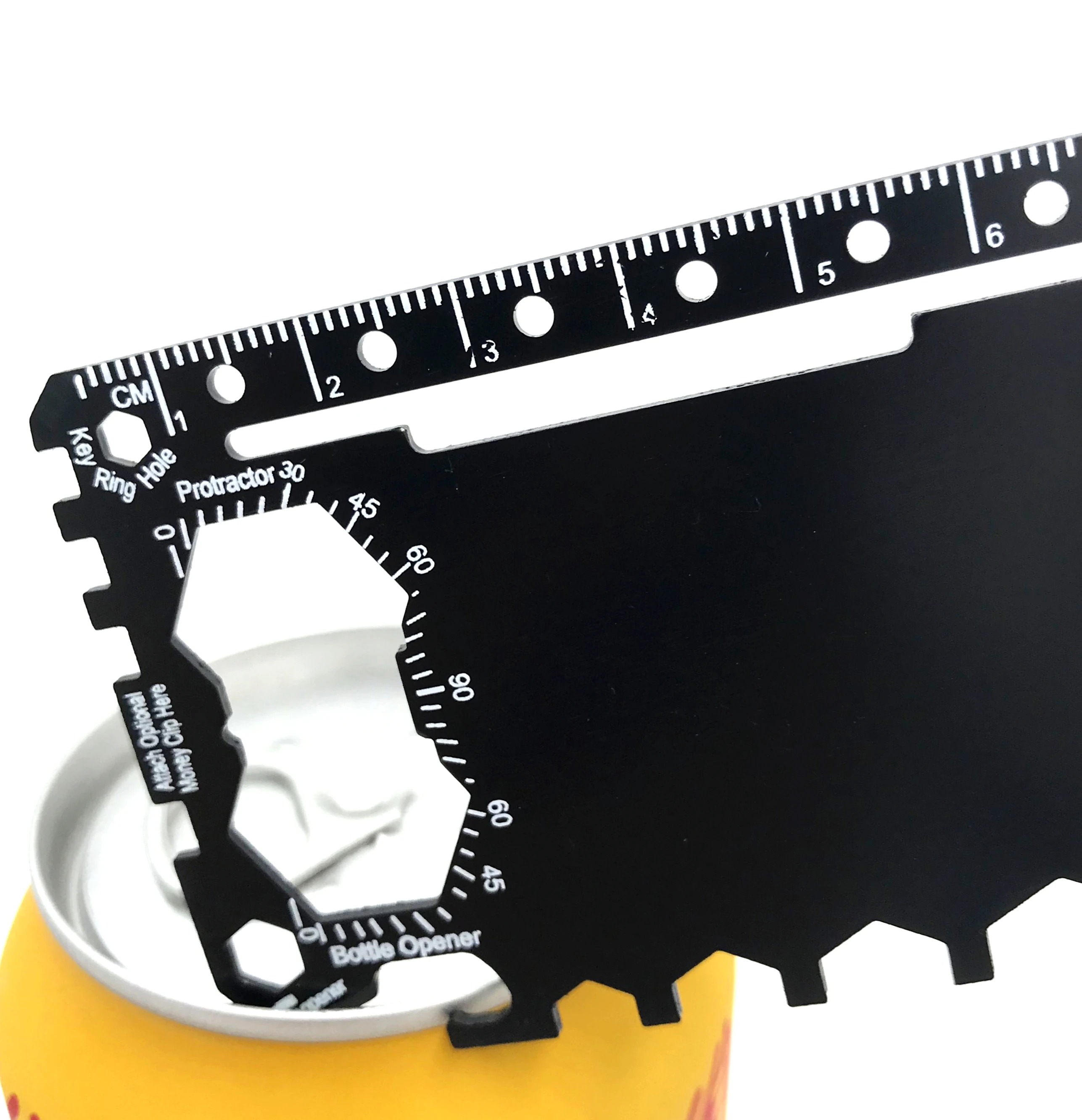 

High Quality Metal Promotion Gadgets Multi Function Bottle Opener, Black